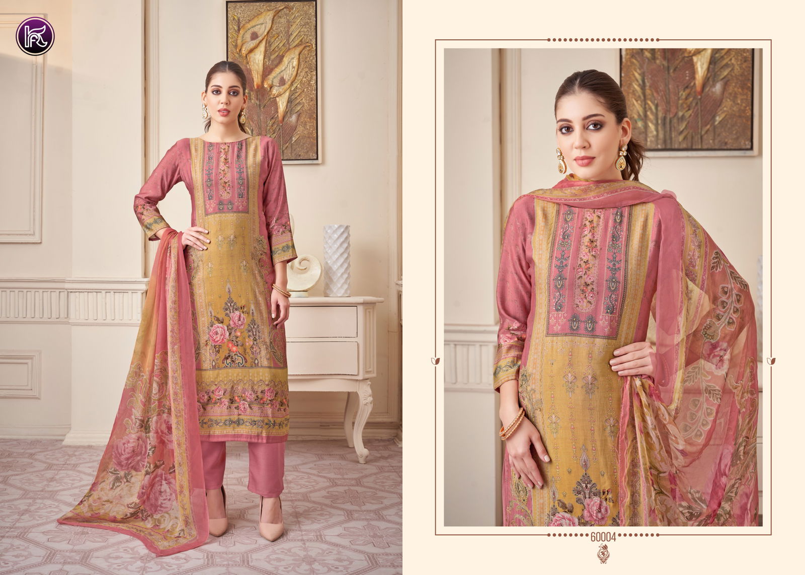 Haseena By Kala Modal Digital Printed Salwar Suits Wholesalers In Delhi